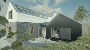 Marraum Architects_rear extension_Troon_Cornwall