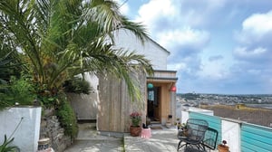 wooden side extension to penzance property