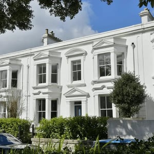 An external view of a beautiful Victorian terrace property