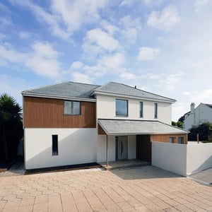 external view of a modern property