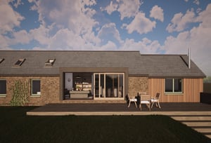 Bungalow Built by Marraum Architect in Cornwall 