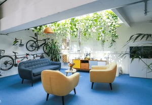 Märraum Architects_Penryn_Warehouse_Studio J seating
