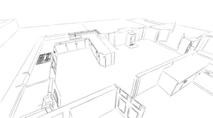 Märraum Architects_Feock_extension_ground floor model