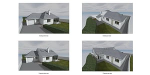 Märraum Architects_Falmouth_Loft extension_model