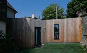 Märraum Architects_Falmouth_Garage conversion_external front