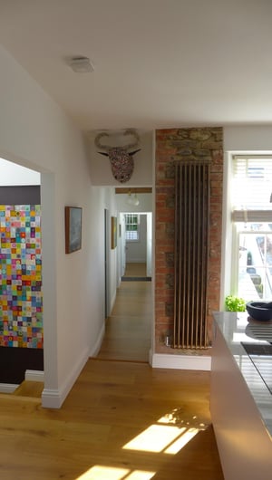 Märraum Architects_Falmouth_Town house renovation_full hieght radiator