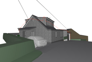 Märraum Architects_Chapel Porth_Full House renovation_drawings_front of house