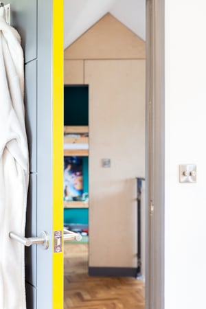 Märraum Architects_Chapel Porth_Full House renovation_Bedroom Door Crop
