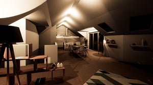 Märraum Architects_St Just_new build_internal night cgi - small